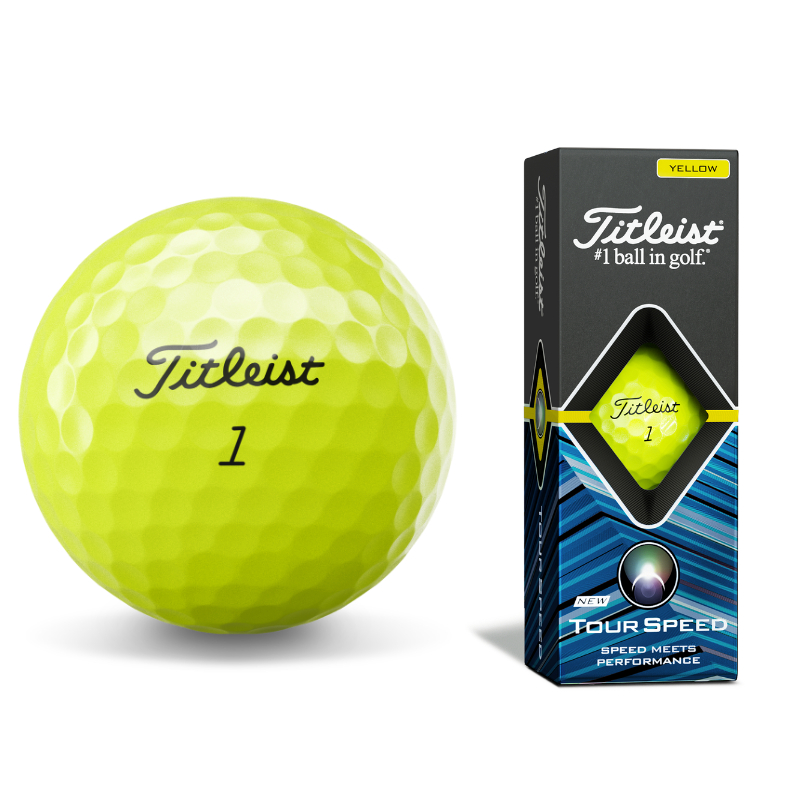 Titleist Tour Speed Golf Balls (3 Ball Pack) MB Performance Golf