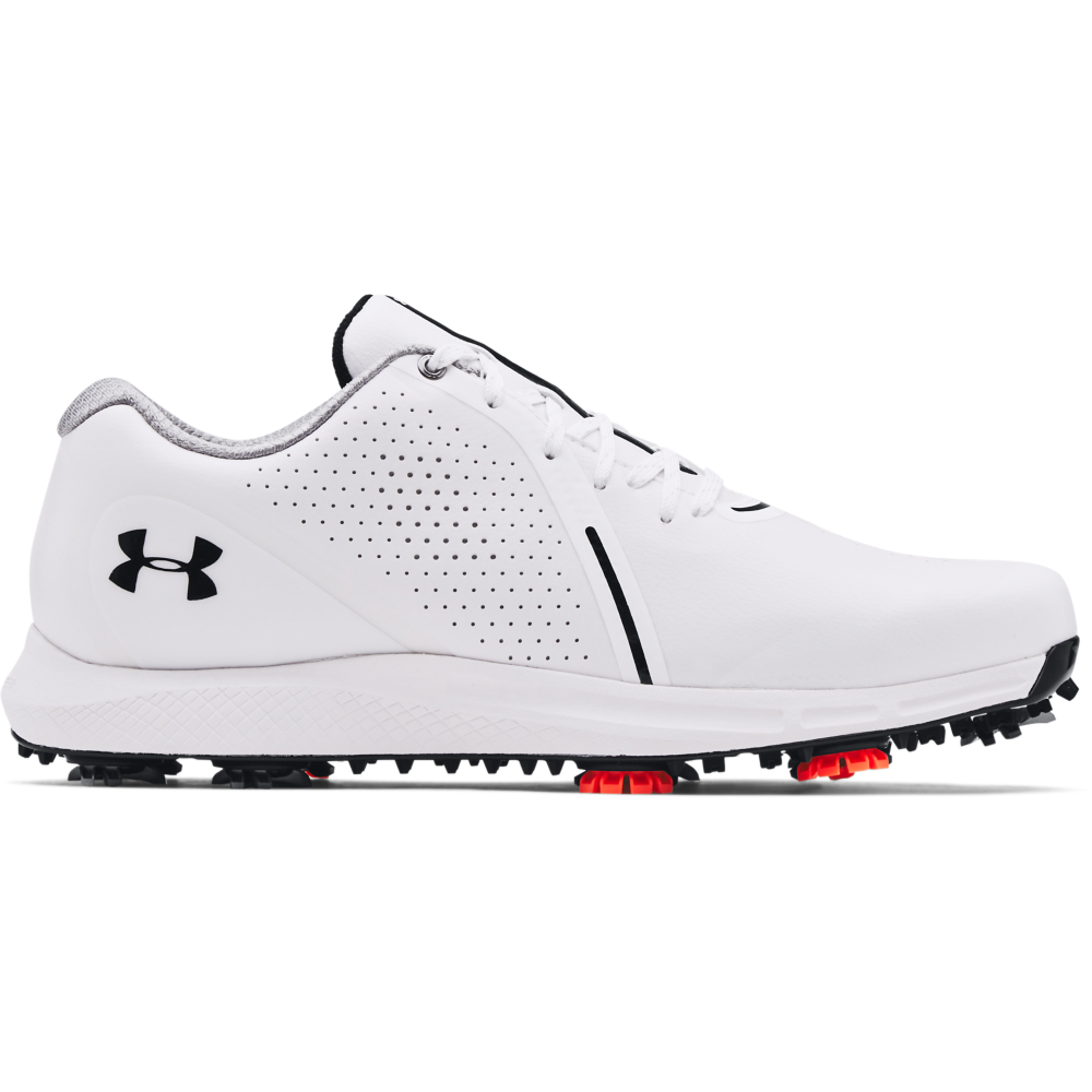 Under Armour Charged Draw RST Golf Shoes White MB Performance Golf