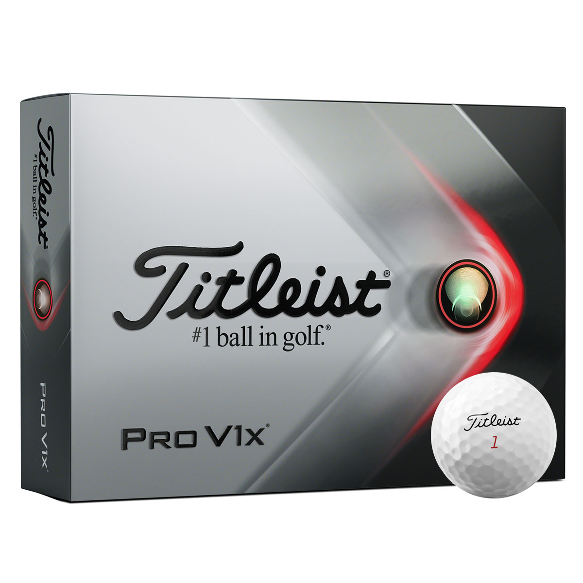 Titleist Pro V1x Golf Balls White (1 Dozen) - MB Performance Golf