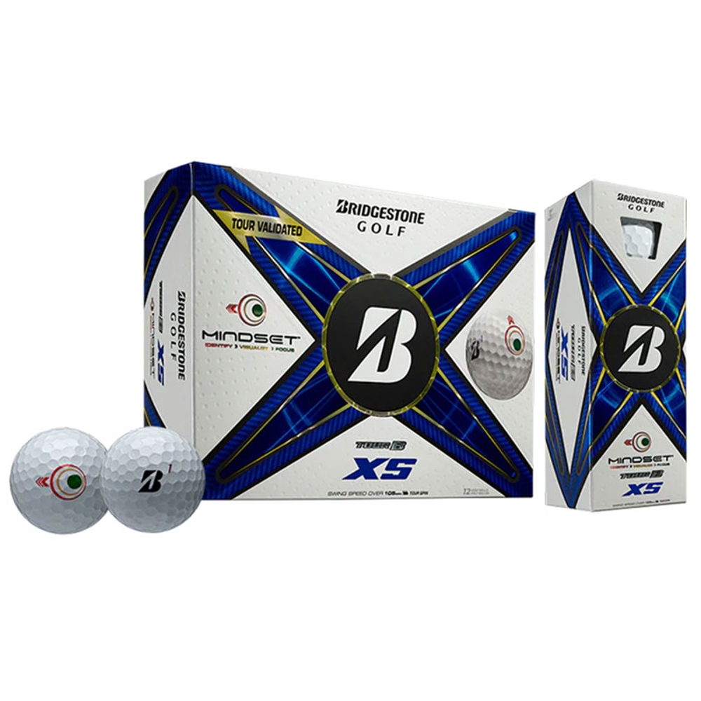 Bridgestone 2024 Tour B XS MINDSET Golf Ball (3 Ball Pack) - MB ...