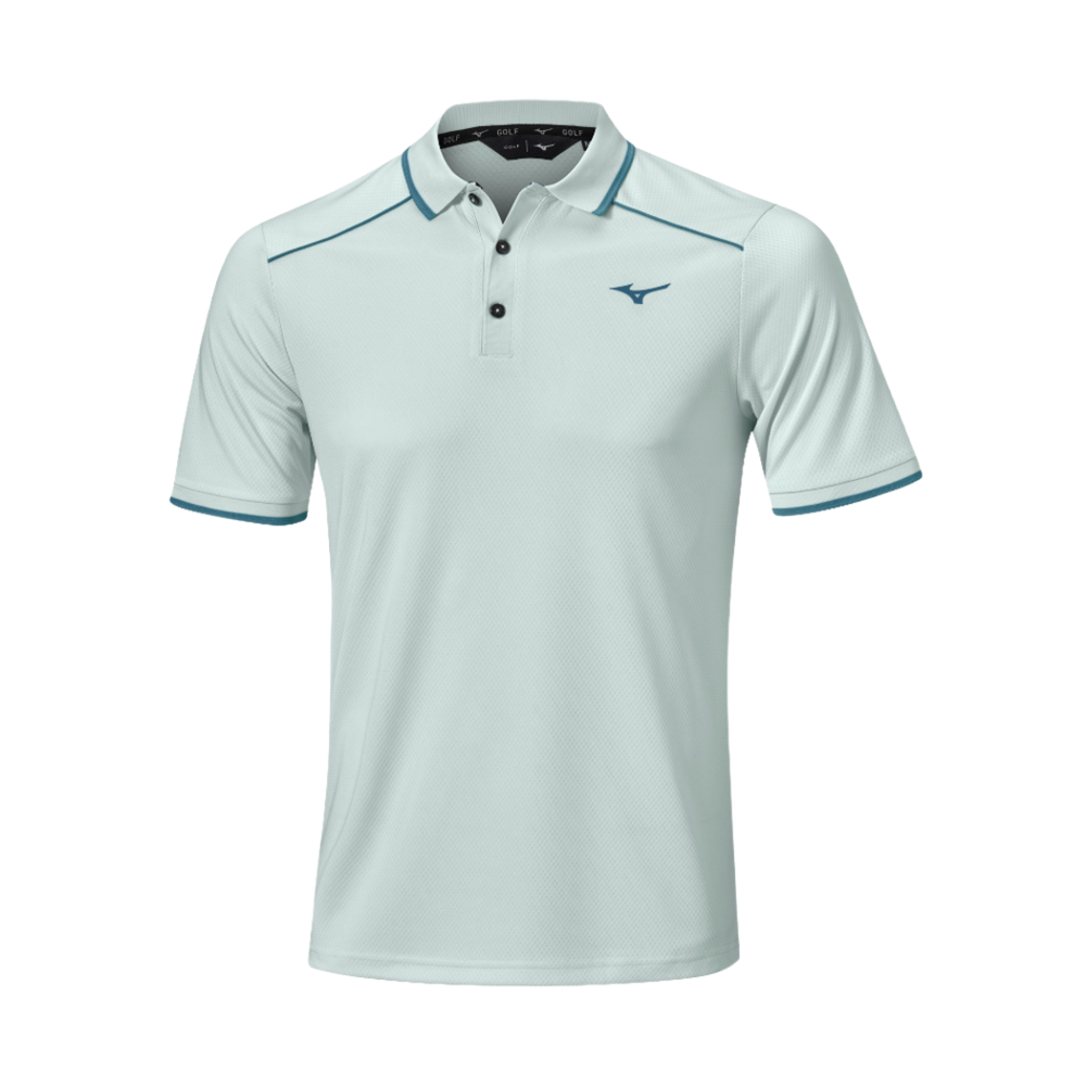 Mizuno Rib Knitted Polo Shirt